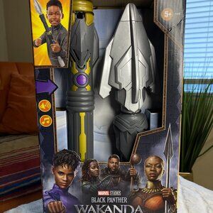 Hasbro Marvel Black Panther Wakanda Forever Kingsguard FX Spear Role Play Toy
